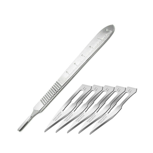 Reusable Scalpel Handle No. 3 & Swann Morton No.11 Non Sterile Blades Swann Morton