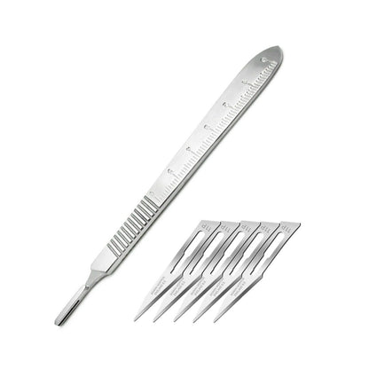 Reusable Scalpel Handle No. 3 & Swann Morton No.11P Non Sterile Blades Swann Morton