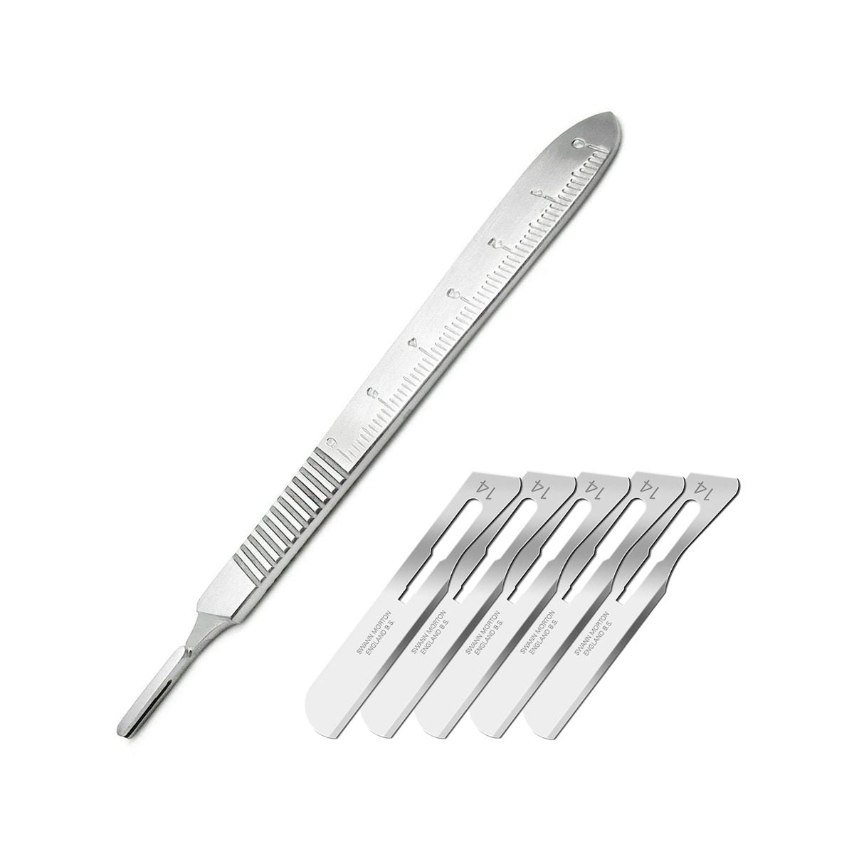 Dermaplaning Kit - No.14 Sterile Blade and Reusable Handle Swann Morton