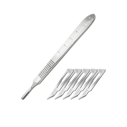 Reusable Scalpel Handle No. 3 & Swann Morton No.15a Non Sterile Blades Swann Morton