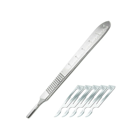 Reusable Scalpel Handle No. 3 & Swann Morton No.15c Non Sterile Blades Swann Morton