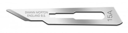 Reusable Scalpel Handle No. 3 & Swann Morton No.15a Non Sterile Blades Swann Morton