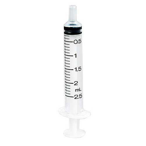 2.5 ML Terumo Hypodermic Luer Slip Syringe Terumo