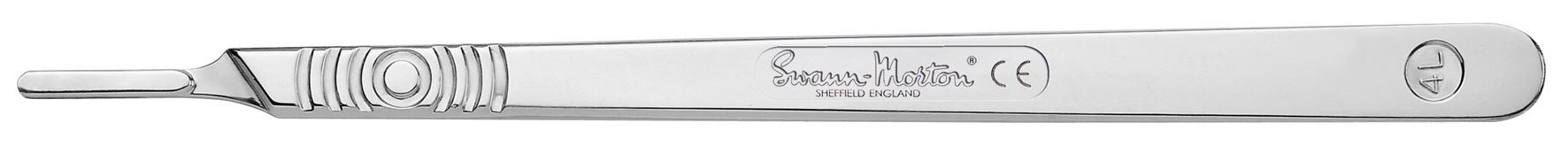 Swann Morton No 4L Stainless Surgical Handles X 10 Swann Morton