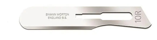 Swann Morton Butter Blade  - No 10R Sterile Stainless Steel Blades Swann Morton