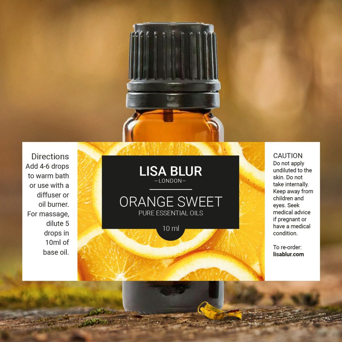 ORANGE SWEET - ESSENTIAL OIL - By Lisa Blur Nadia Perfume