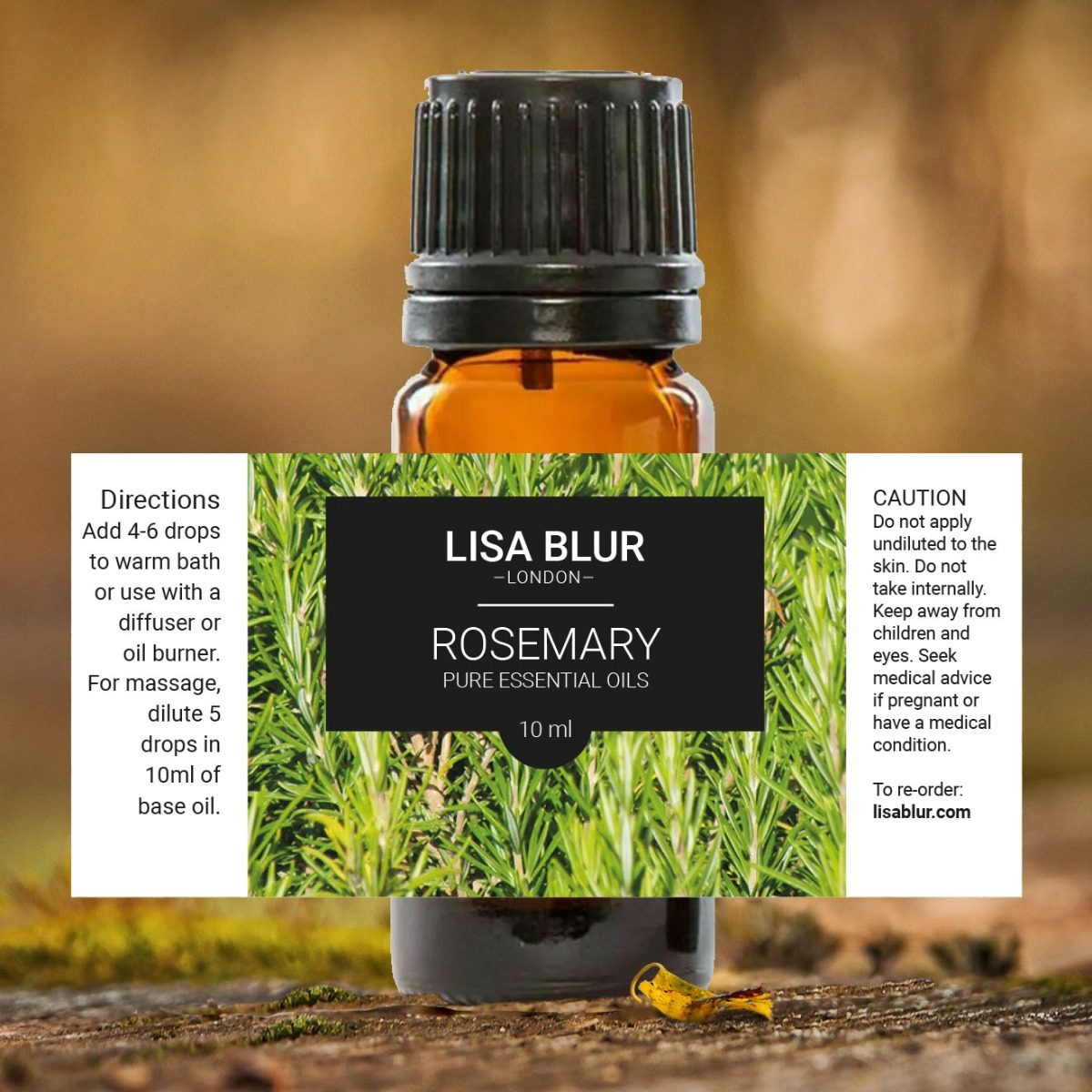 ROSEMARY - ESSENTIAL OIL - By Lisa Blur Nadia Perfume