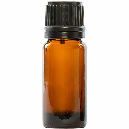 Amber Glass Dropper Bottle With Cap 10ml, (Empty) for Aromatherapy Otimo Beauty