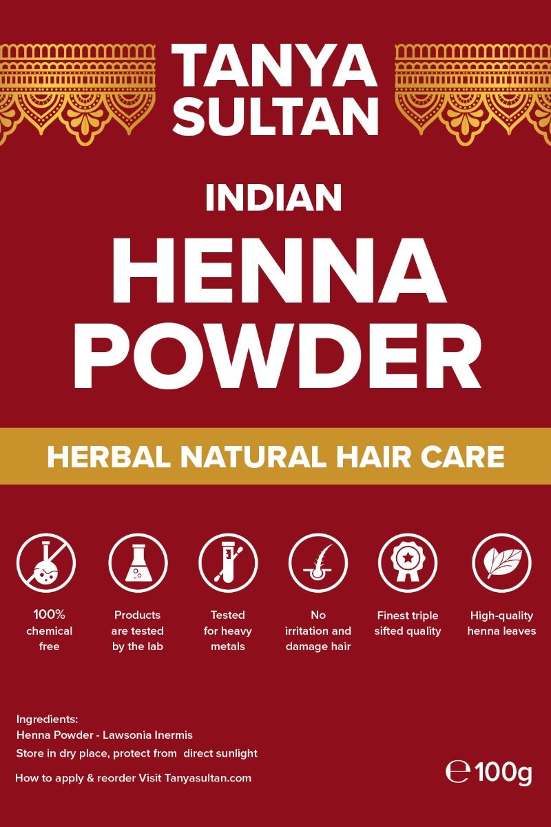 Tanya Sultan's Indian Henna Powder: A Fusion of Beauty for Your Skin and Hair Tanya Sultan